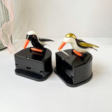 Maxbell bird Automatic Toothpick Dispenser Toothpick Box for Party Home Decor White Aureate