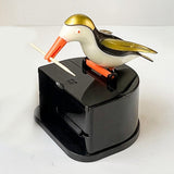 Maxbell bird Automatic Toothpick Dispenser Toothpick Box for Party Home Decor White Aureate