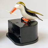 Maxbell bird Automatic Toothpick Dispenser Toothpick Box for Party Home Decor White Aureate