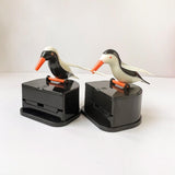 Maxbell bird Automatic Toothpick Dispenser Toothpick Box for Party Home Decor Black