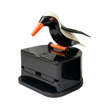 Maxbell bird Automatic Toothpick Dispenser Toothpick Box for Party Home Decor Black