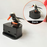 Maxbell bird Automatic Toothpick Dispenser Toothpick Box for Party Home Decor Black