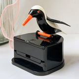 Maxbell bird Automatic Toothpick Dispenser Toothpick Box for Party Home Decor Black