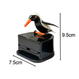 Maxbell bird Automatic Toothpick Dispenser Toothpick Box for Party Home Decor Black