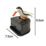 Maxbell bird Automatic Toothpick Dispenser Toothpick Box for Party Home Decor White