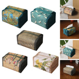 Maxbell Tissue Box Holder Creative Convenient Organizer for Tabletop kitchen Green