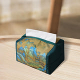 Maxbell Tissue Box Holder Creative Convenient Organizer for Tabletop kitchen Green