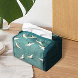 Maxbell Tissue Box Holder Creative Convenient Organizer for Tabletop kitchen Blue