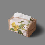 Maxbell Tissue Box Holder Creative Convenient Organizer for Tabletop kitchen Khaki