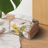 Maxbell Tissue Box Holder Creative Convenient Organizer for Tabletop kitchen Khaki