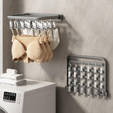 Maxbell Clothing Hanger Multipurpose Wall Mounted Folding for Outdoor Indoor Balcony