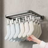 Maxbell Clothing Hanger Multipurpose Wall Mounted Folding for Outdoor Indoor Balcony