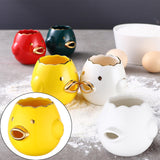 Maxbell Novelty Egg Yolk Separator Baking Assistant for Cooking Kitchen Bakery Yellow