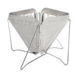 Maxbell Coffee Dripper Cone Filter Stainless Steel Home Office Use for Coffee Maker