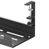 Maxbell Wire Management Tray Desk Cord Organizer Sturdy for Offices Study Rooms