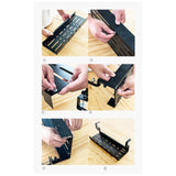 Maxbell Wire Management Tray Desk Cord Organizer Sturdy for Offices Study Rooms
