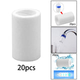 Maxbell 20 Pieces Faucet Filter Replacement for Bathroom Attachment Accessories