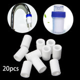Maxbell 20 Pieces Faucet Filter Replacement for Bathroom Attachment Accessories