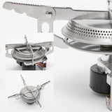 Maxbell Camping Gas Stove Camp Stove Head Backpacking Stove for Hiking Picnic