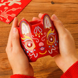 Maxbell Rabbit Shape Coffee Cups Milk Yogurt Office Porcelain Mugs 450ml Red