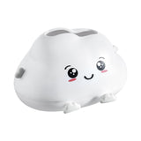 Maxbell Toilet Paper Holder Facial Tissue Box Storage Box for Bathroom white