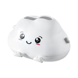 Maxbell Toilet Paper Holder Facial Tissue Box Storage Box for Bathroom white