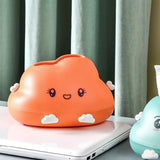 Maxbell Toilet Paper Holder Facial Tissue Box Storage Box for Bathroom orange