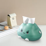 Maxbell Toilet Paper Holder Facial Tissue Box Storage Box for Bathroom green