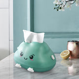 Maxbell Toilet Paper Holder Facial Tissue Box Storage Box for Bathroom green