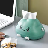 Maxbell Toilet Paper Holder Facial Tissue Box Storage Box for Bathroom green