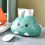 Maxbell Toilet Paper Holder Facial Tissue Box Storage Box for Bathroom green