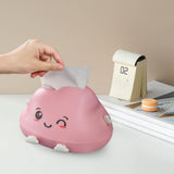 Maxbell Toilet Paper Holder Facial Tissue Box Storage Box for Bathroom pink