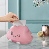 Maxbell Toilet Paper Holder Facial Tissue Box Storage Box for Bathroom pink