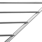 Maxbell Corner Dish Drainer Mat Stainless Steel Dish Rack for Tableware