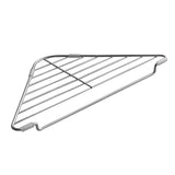 Maxbell Corner Dish Drainer Mat Stainless Steel Dish Rack for Tableware