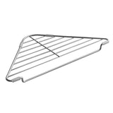 Maxbell Corner Dish Drainer Mat Stainless Steel Dish Rack for Tableware