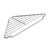 Maxbell Corner Dish Drainer Mat Stainless Steel Dish Rack for Tableware