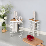 Maxbell Utensil Caddy Easy to Clean Kitchen Storage Shelf for Pantry Home Cabinet Small