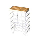 Maxbell Utensil Caddy Easy to Clean Kitchen Storage Shelf for Pantry Home Cabinet Small