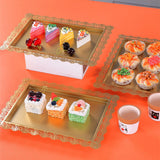 Maxbell Cupcake Dessert Stand Multifunction Reusable for Office Restaurant Hotel Aureate