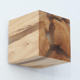 Maxbell Wood Resin Bedside Lamp Creative Lights 5W Fashionable for Hotel Corridor