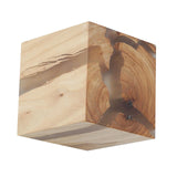 Maxbell Wood Resin Bedside Lamp Creative Lights 5W Fashionable for Hotel Corridor