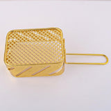 Maxbell Strainer Basket Deep Fry Basket French Fries Multi Function for Kitchen