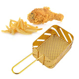 Maxbell Strainer Basket Deep Fry Basket French Fries Multi Function for Kitchen