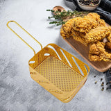 Maxbell Strainer Basket Deep Fry Basket French Fries Multi Function for Kitchen