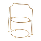 Maxbell Classic 2 Tier Cake Cupcake Stand Display Scenery Supplies for Serving Tray