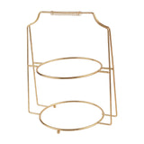 Maxbell Classic 2 Tier Cake Cupcake Stand Display Scenery Supplies for Serving Tray