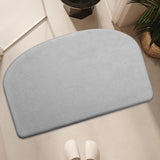 Maxbell Quick Drying Bath Mat Shower Rugs Floor Mat for Shower Kitchen Bathroom Gray S