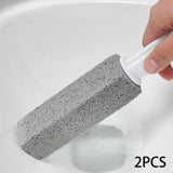 Maxbell Pumice Stone with Handle Limescale Remover for Swimming Pools Kitchen Tiles 2Pcs