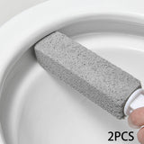 Maxbell Pumice Stone with Handle Limescale Remover for Swimming Pools Kitchen Tiles 2Pcs